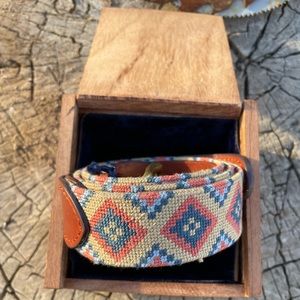 B. Yellowtail Faherty Belt